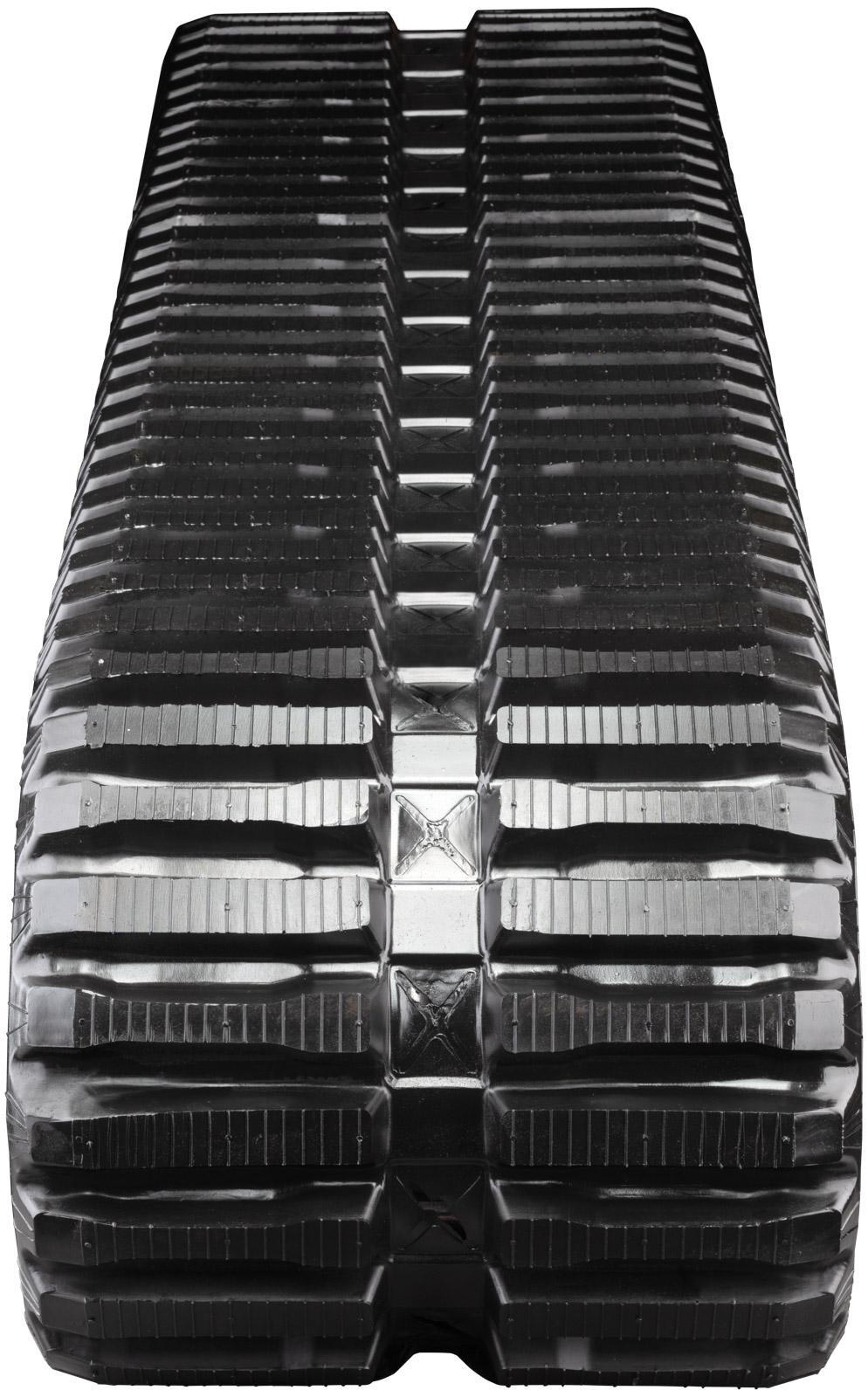 400x86x55 16” Wide Multi Bar Pattern Rubber Track